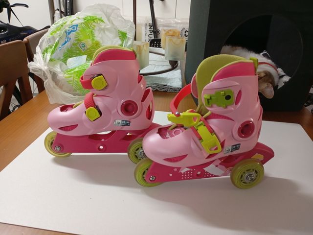 PATINES OXELO ROSA T. 26-28