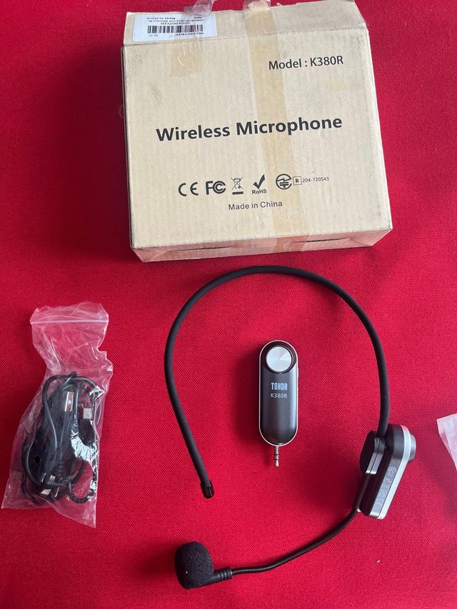 Micrófono inalámbrico K380R