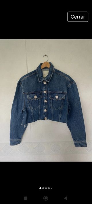 Chaqueta vaquera Sandro azul