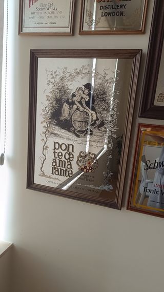 Espelhos & Quadros Publicidade Vintage