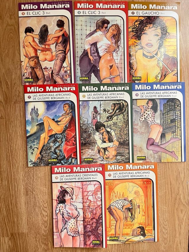 Colección comic Milo Manara (24 libros)