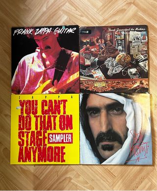 Lote 4 Vinilos Frank Zappa 