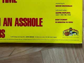 Lote 4 Vinilos Frank Zappa 