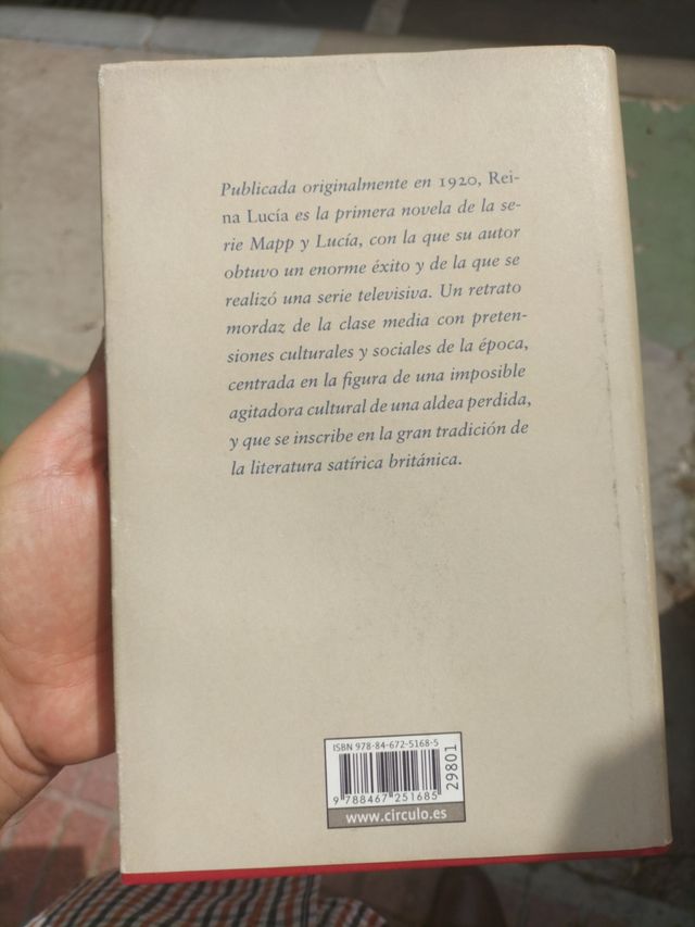 Libro Reina Lucia de E.F. Benson