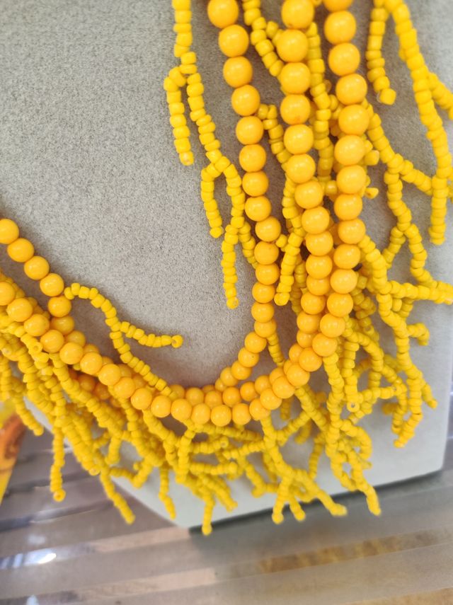 Collana gialla Positano | Moda