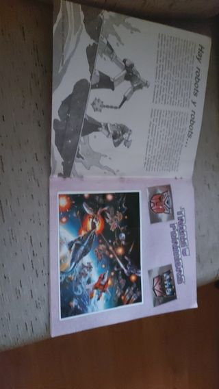 Álbum cromos Transformers