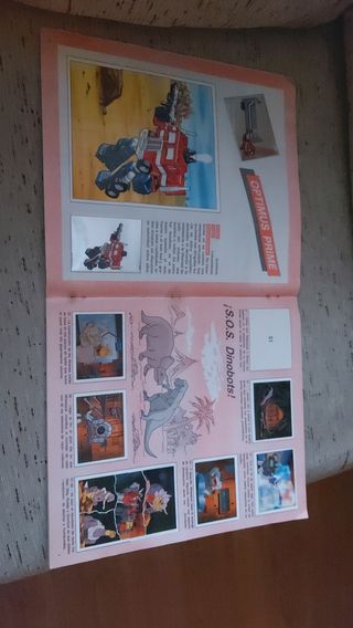 Álbum cromos Transformers