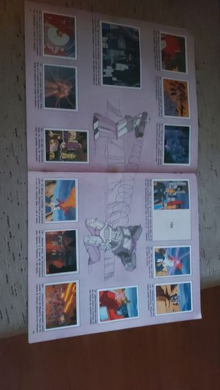 Álbum cromos Transformers