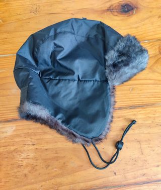 Gorro Ushanka negro - Forro sintético