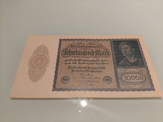 Billete 10000 Marcos Alemanes 1922