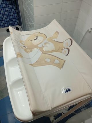 Cambiador bebé + bañera, cambiador bebé