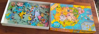 Puzzle España 100 piezas vintage