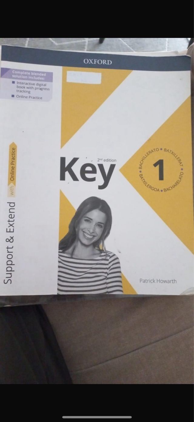 Libro Inglés Key 1 2ª Edición