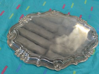 Vassoio ovale in metallo