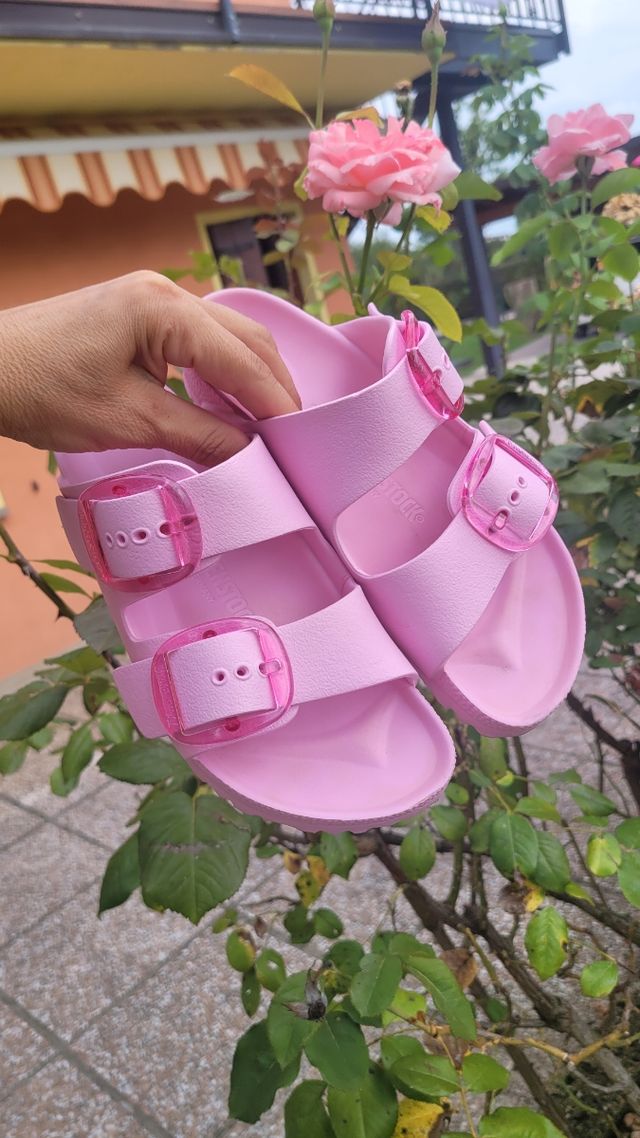 Birkenstock rosa ciabatte