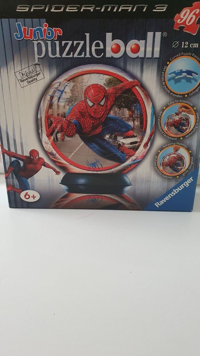 Puzzle Esfera Spiderman 3D