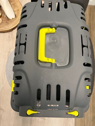 Transportín Perros - Gris/Amarillo