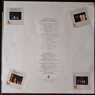 MANHATTAN TRANSFER "LIVE" (LP 1978).