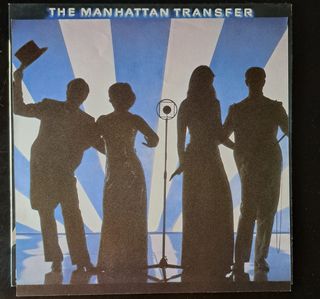 MANHATTAN TRANSFER "LIVE" (LP 1978).