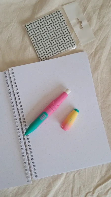 Pack básico cuaderno portaminas