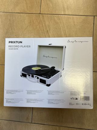 Tocadiscos Prixton VC400 Blanco