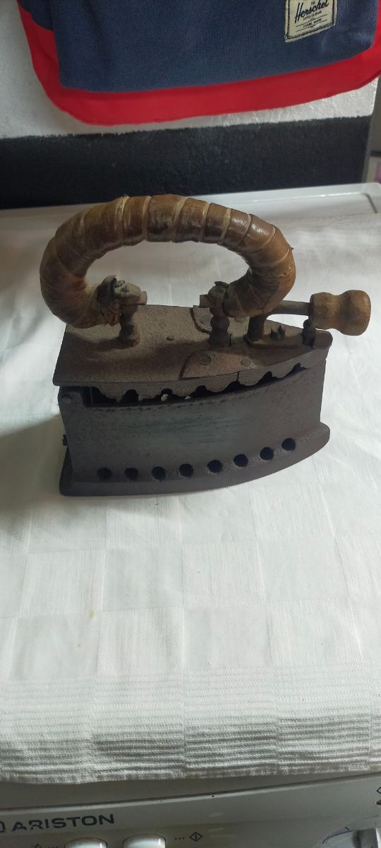 Plancha antigua carbón - Vintage