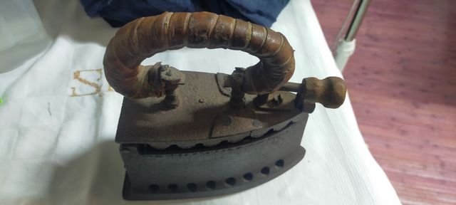 Plancha antigua carbón - Vintage