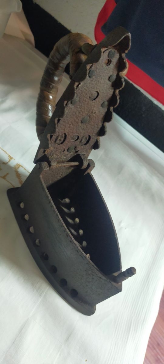 Plancha antigua carbón - Vintage