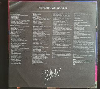 The Manhattan Transfer "PASTICHE" (1978)