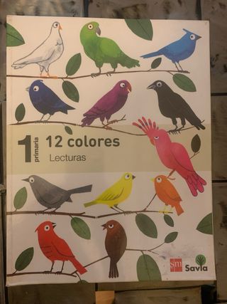 Libro de Lectura 1 Primaria - 12 Colores. SM