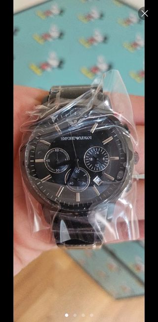 Reloj Emporio Armani - Cronógrafo Negro