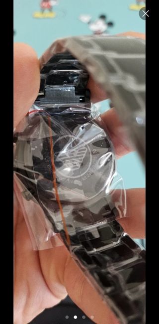 Reloj Emporio Armani - Cronógrafo Negro