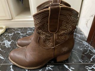 Botas cowboy marrones