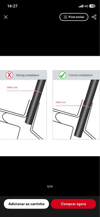 Selim telescópico Meroca MTB 27.2