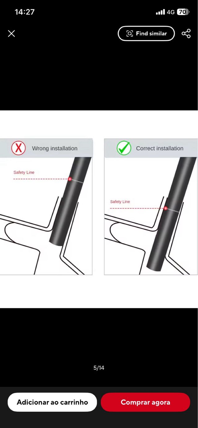 Selim telescópico Meroca MTB 27.2