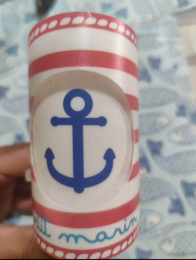 Luz nocturna infantil marinera