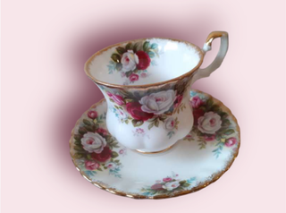 2 Tazas + platillos Royal Albert Celebration