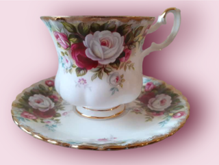 2 Tazas + platillos Royal Albert Celebration