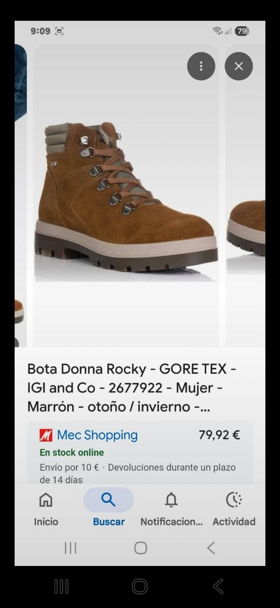 Botas IGI&CO Gore-Tex - Marrón - 37