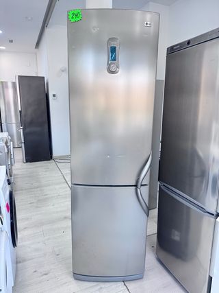OCASION!! COMBI LG 2mts NOFROST INOX A+. ENVIO