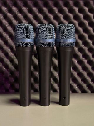 3 Micrófonos Sennheiser e945 casi NUEVOS.