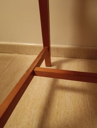 Mesa de comedor madera + 6 sillas