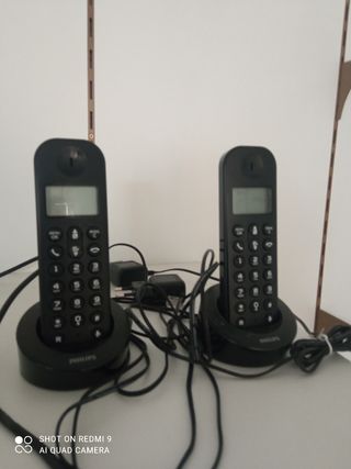 2 Teléfonos inalámbricos Philips