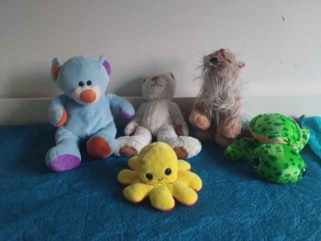 Peluches Variados - 15 piezas