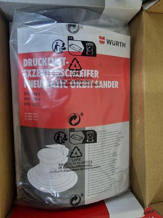 Lijadora excéntrica neumática Würth DTS 133C