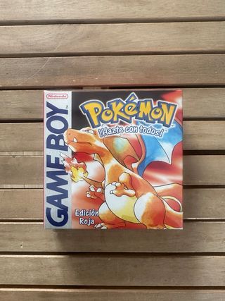 Pokémon Rojo Game Boy - Sellado