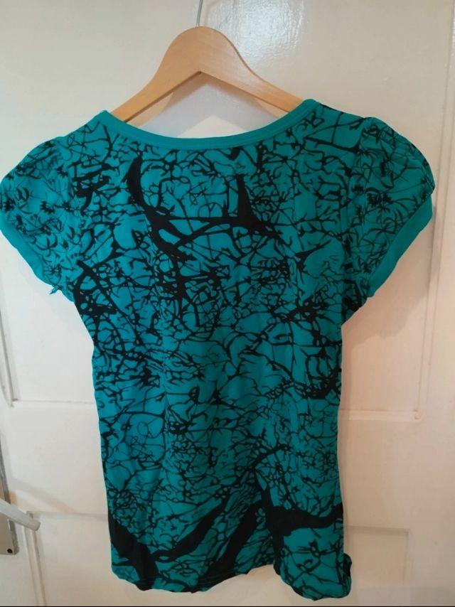 Camiseta My Girl M - Verde turquesa