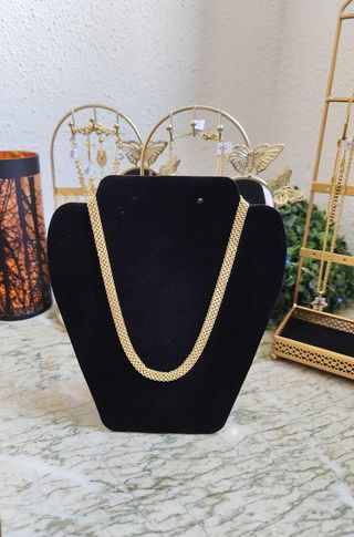 Cadena oro laminado.