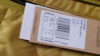 Chaqueta Adidas Terrex amarilla mujer