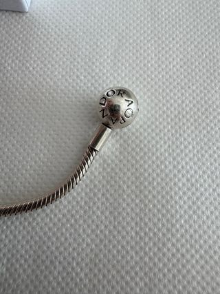 Pulsera Pandora serpiente + charms